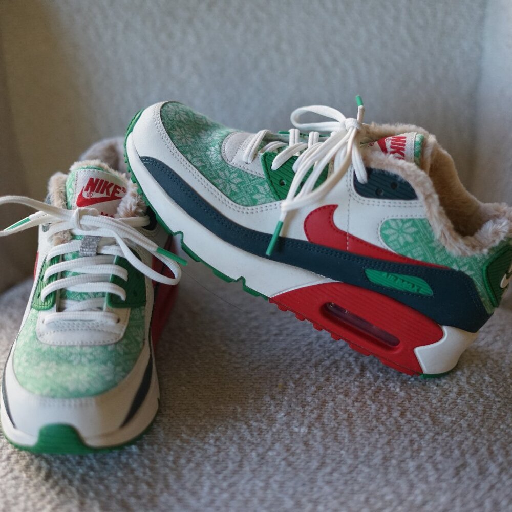 KID'S 3.5Y NIKE AIR MAX 90 "NORDIC CHRISTMAS"